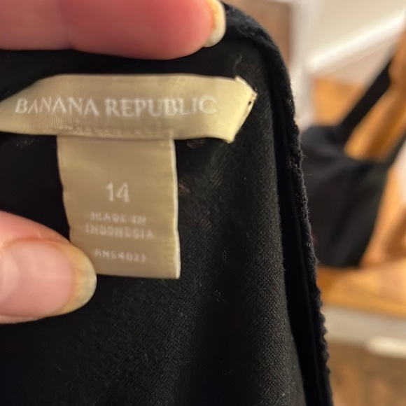 Banana Republic: NEW sexy blk slip on dress, Jacqueline Kennedy style, size 14. - Picture 4 of 6